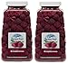 Harmony House Foods Freeze-Dried Whole Raspberries (3.5 oz, Quart Size Jar) - Set of 2