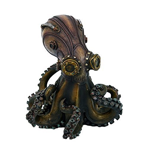 Steampunk Octopus Collectible Figurine