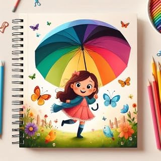 Livro As aventuras de Lili e seu guarda-chuva colorido : Descobrindo um mundo encantado com um simples abrir de guarda-chuva