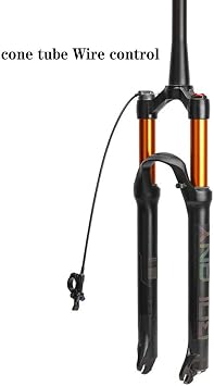 Amazon フロントフォーク空気フォーク自転車アクセサリー吸収mtb自転車のフロントフォークの減衰調整空気圧ショック Bikerisk フォーク