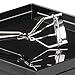 InterDesign Office Desk Organizer – Cabinet with 3 Slim Storage Drawers for Highlighters, Paper Clips, Scissors and Office Accessories, Black