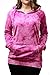 YaYa Bay Womens Lightweight Long Sleeve Pullover Tie Dye Sweatshirt Hoodie