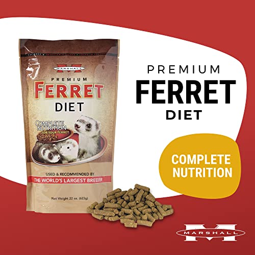 Marshall Pet Products Natural Complete Nutrition Premium Ferret Diet