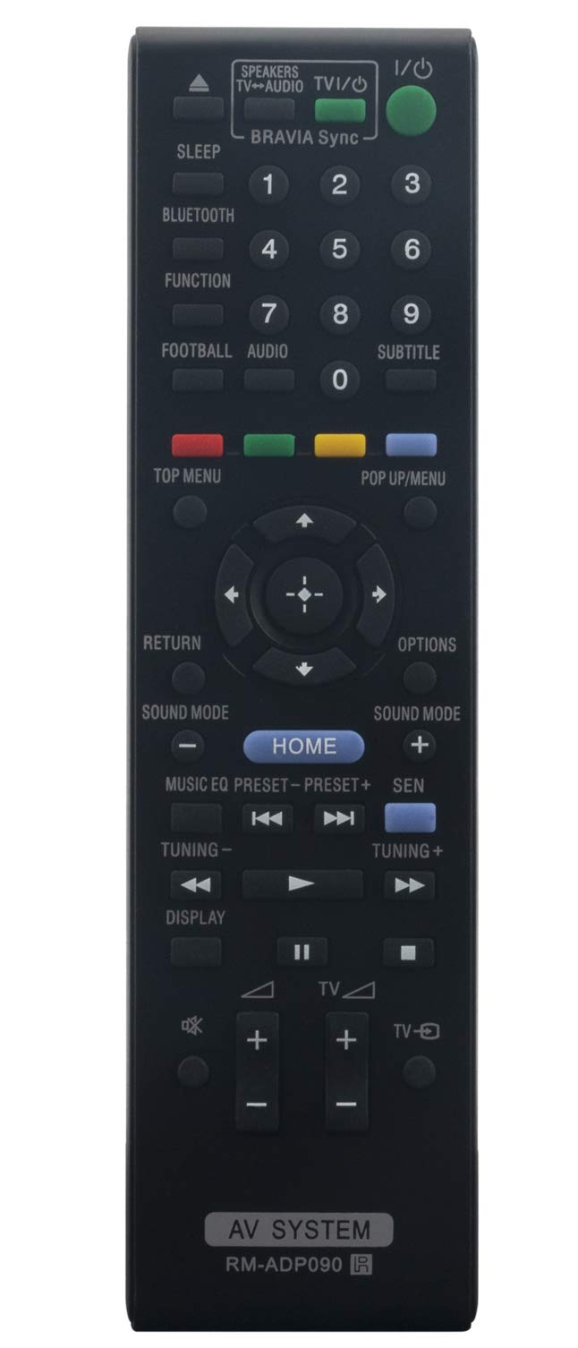 ALLIMITY RM-ADP090 Remote Control Replace for Sony 3D Blu-Ray Home Cinema BDV-E3100 BDV-E6100 BDV-E2100 BDV-E4100 BDV-EF1100