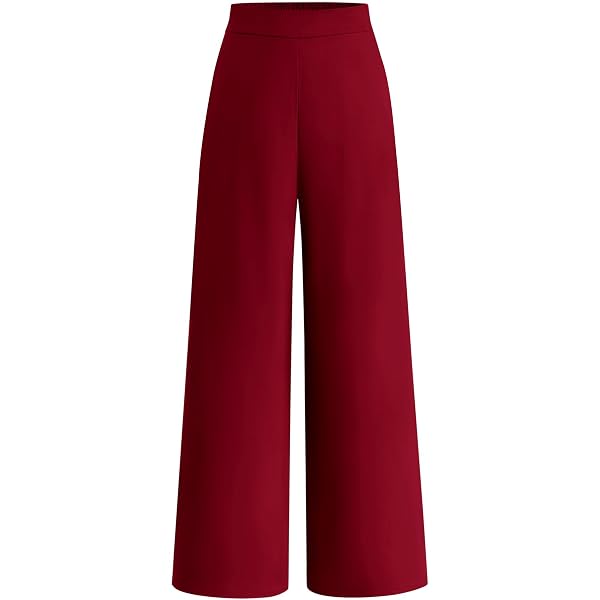 Women's Cotton Linen Side Button Pants - Summer Casual Straight Leg Beach Trousers With Pockets