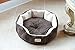 Armarkat C01HKF/MH Cozy Pet Bed 20-Inch Diameter, Mocha Beige