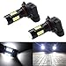 Viesyled 9006 LED Fog Light Bulbs 2800 Lumens Super Bright 9006 LED Bulb 5730 36-SMD LED 9006 Bulb HB4 LED Fog Lights for Car Truck Van - 6000K White