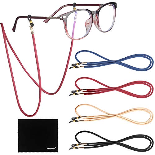 Buy [4 Pack] Eyeglasses Holder Strap Cord, Tomorotec Eyeglass Retainer