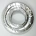 40 Pc Aluminum Foil Round Gas Burner Bib Oven Liners Covers Wholesale 7.5