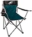 Rawlings NFL Portable Canvas Folding Kickoff Chair with Cup Holder and Carrying Case