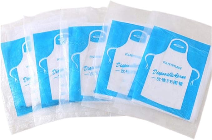 Tgbyhnujm 00 Tablier Impermeable Jetable Pour Cuisine Restaurant Diner Cuisson Menage Nettoyage Peinture A L Huile 200pcs Amazon Fr Cuisine Maison