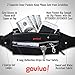 Running belt for iPhone X - Fanny pack to bring your large smartphone like 7 or 6 plus with case
