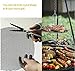 BSICPRO 3PCS BBQ Grill Mesh Mat Non Stick Reusable Barbecue Sheet Liners for Grilled Works On Electric Grill Oven Gas Charcoal BBQ Grill (Balck)