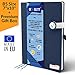 Devolett Full Page Daily Planner 2020 Goal, Gratitude, Reflection, Daily Weekly Monthly Agenda to Increase Productivity, Time Management & Happiness, Personal Organizer w Colorful Calendar, Maps