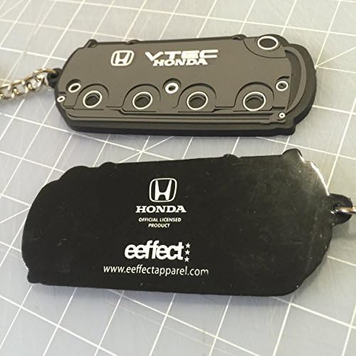 Honda D Series Valve Cover Key Chain Officially Licensed Product (DARK GREY)