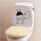 Dream-again Toilet Decal Decor Bathroom Ensuite Vinyl Wall Sticker Sign Sticker