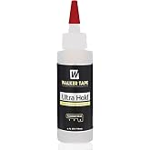 Walker Tape Ultra Hold Adhesive 4 oz Squeeze Bottle, Waterproof Clear-Drying Wig Glue for Lace Systems and Human Hair Extensions, Strong Long Lasting Maximum Wear Liquid Adhesive for Bonding