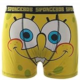 SpongeBob Squarepants Boxer Briefs Mens Cartoon Men's Trunks Adult New