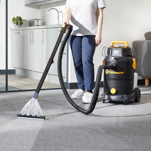 Vacmaster VK1330PWR 1300W 30L 3-in-1 Vacuum Cleaner, Wash & Dry, Cleans Floors & Carpets, Bin and Towing Vacuum Cleaner