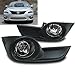 ZMAUTOPARTS Bumper Driving Chrome Fog Lights Lamps W/Cover+Switch For 15 Altima Sedan 4Dr