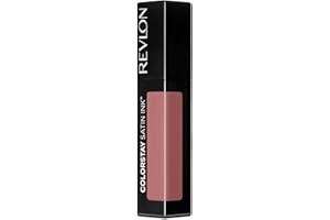 Revlon ColorStay Satin Ink Liquid Lipstick, Longwear Rich Lip Colors, Formulated with Black Currant Seed Oil, 007 Partner in Crime, 0.17 fl oz