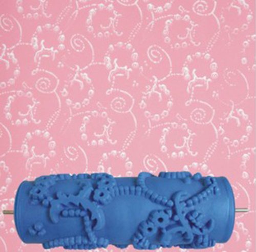 Anbau Home Bedroom Office Wall Decor 15cm Design Painting Roller Tool for Decoration Machine - Blue