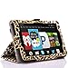 MoKo Case for Fire HD 6 - Slim Folding Cover for Amazon Kindle Fire HD 6 Inch 2014 Tablet, Leopard BROWN