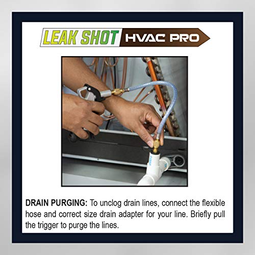 Leak Saver Leak Shot HVAC Pro Condensate Drain Blaster Sealant