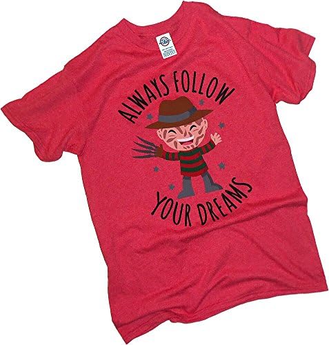 A Nightmare On Elm Street - Always Follow Your Dreams - Adult T-Shirt, XXX-Large