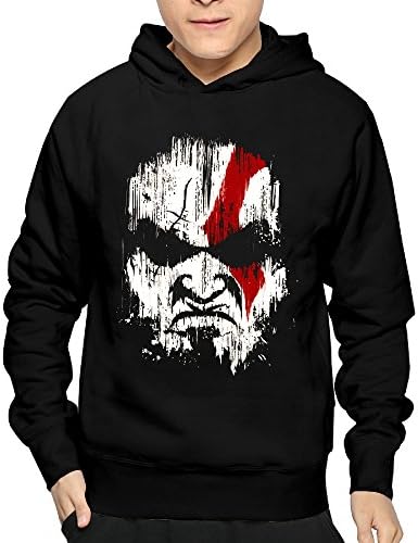 RHISRO Men's Kratos God Of War Sweatshirt Casual