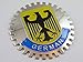 Grille Badge German Germany for car Truck Grill Mount Deutschland