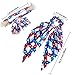 Scarf Hair Scrunchies Elastic Bow Hair Ties Bands Ponytail Holder 4 Pcs Cute Chiffon Rope Hair Accessories For Women Girls