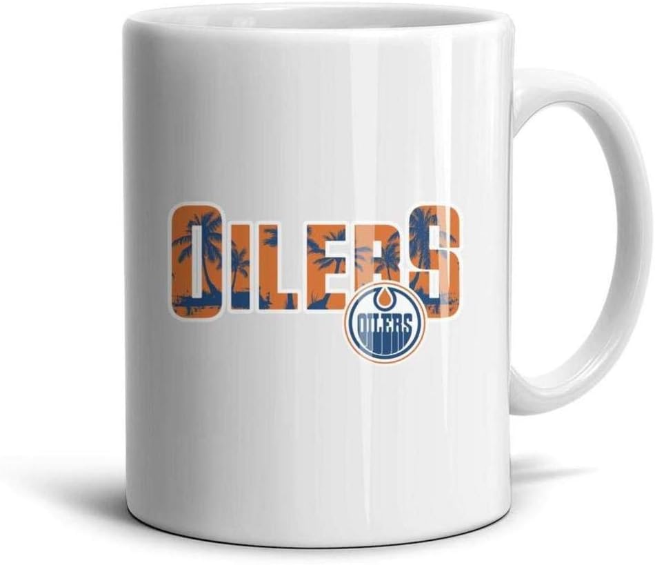 Amazon Com Travel Mug Coconut Tree Series Funny Design White Ceramic Cup Kitchen Dining