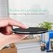 Wireless Charger, Ubegood Wireless Charging Pad for iPhone X, iPhone 8/8 Plus, Galaxy S8/Note 8, Nexus 4/5 / 6 (with all Qi Enabled Phones), Black