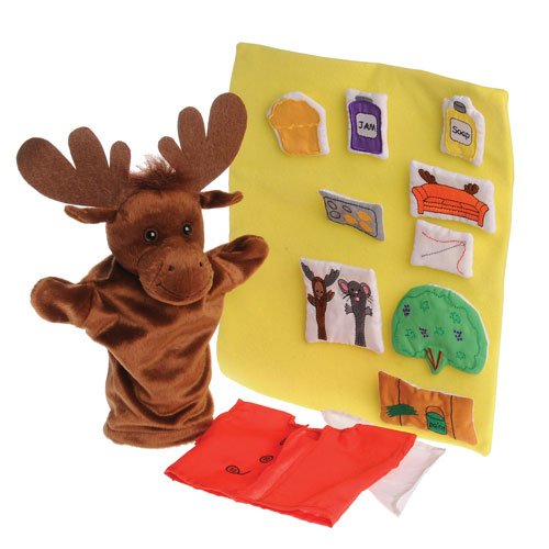 If You Give a Moose a Muffin Puppet & Props Set
