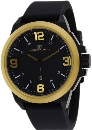 Men's OC7114 Armada Analog Display Quartz Black Watch