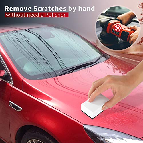 Quwei Car Paint Scratching Glass Stain Removal Polish Restore Blemishes to Repair Vehicle Surface - Thumbnail 4