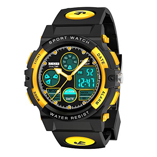 SOKY Cool Toys for 6-15 Year Old Boys, LED 50M Waterproof Sports Digital Watches Gifts for Teen Boys - //coolthings.us