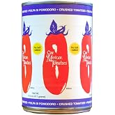 San Merican Tomato No Salt Added Crushed Tomatoes, 14.5 OZ