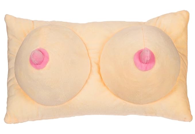 Bada Bing 3D Plüsch Kissen Brüste Frau Kuschelkissen Busen Für Single Männer JGA Scherzartikel Geschenk 47
