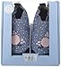 Robeez Girls' Soft Soles, Bouquet Chambray, 6-12 Months M US Infant
