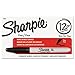 Sharpie Permanent Markers, Fine Point, Black, 2 Boxes of 12 Total of 24 Markers