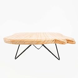 Efavormart 5" Tall |12" Square Natural Wood Slice