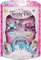 Twisty Petz - 3-Pack - Glitzy Panda, Fluffles Bunny and Surprise Collectible Bracelet Set for Kids