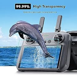 SYMIK 3PCS Tempered Glass Screen Protectors for DJI