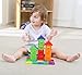 MICHLEY Kids Plastic Builders Blocks, 100 pcs Building Blocks Play Set for Children