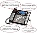 RCA 25424RE1 4-Line Expandable Phone System with Intercom Bundle with Blucoil 4 AAA Batteries