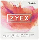 D'Addario Zyex Violin String Set with Aluminum