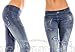 Fvanor 9074 blue Women Skinny Leggings Stretchy Sexy Jeggings Soft Pencil Tights Pants
