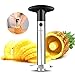 Pineapple Corer, KKTICK Pineapple Slicer Cutter Peeler with Upgraded Thicker Blade for Diced Fruit Rings, Stainless Steel Pineapple Core Remover Tool for Home & Kitchen - Easy To Use and Clean